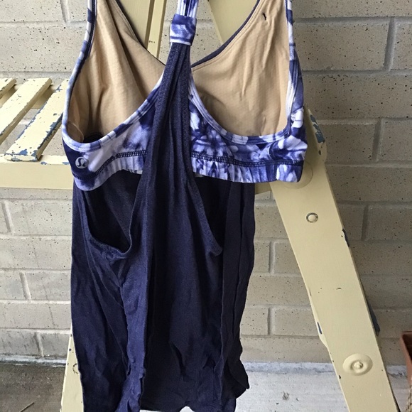 Purple Lululemon Workout Tank - Picture 2 of 2